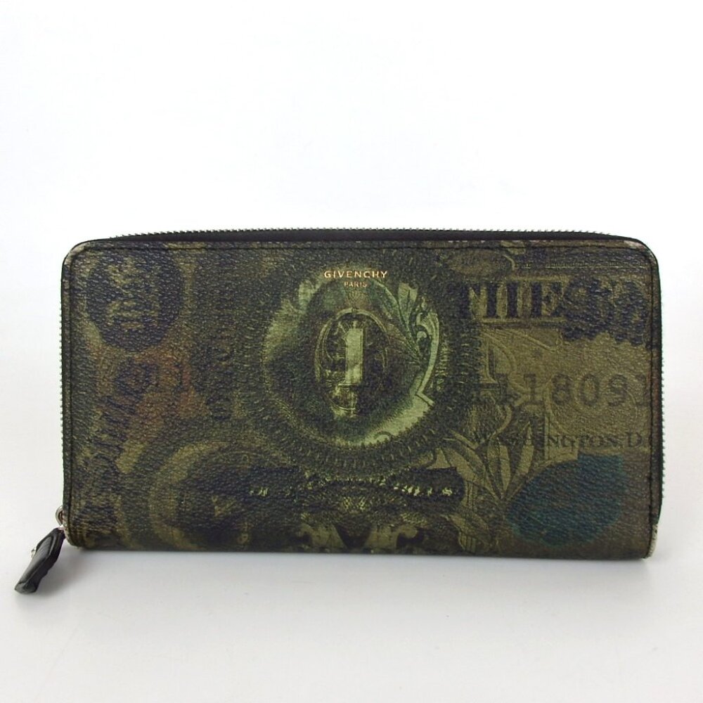 Authentic GIVENCHY purse leather [Used]
